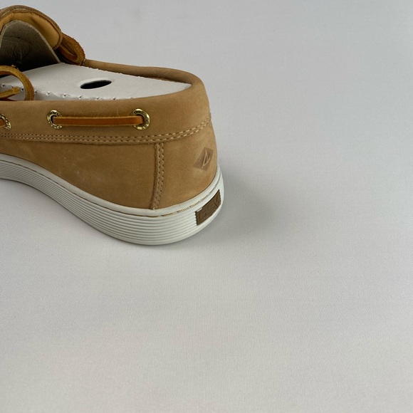 🆕 Sperry Men’s Gold Sport 2-Eye ASV Tan Boat Shoe - Picture 4 of 5